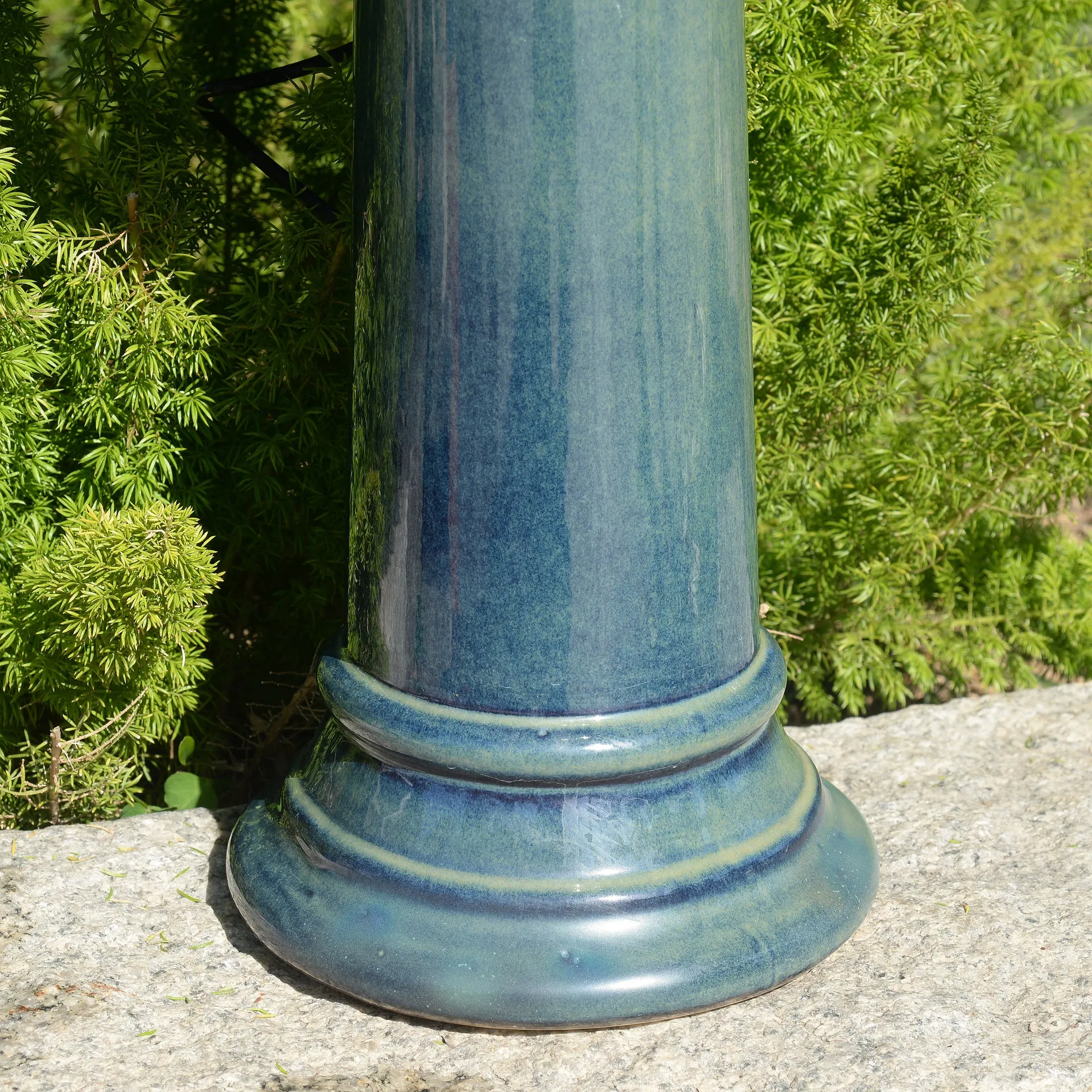 79586-10-BB -  Ceramic Fountain - Blue Tranquility, No Lights