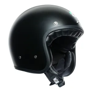 AGV X70 Power Speed Open Face Helmet - Pure Matt Black