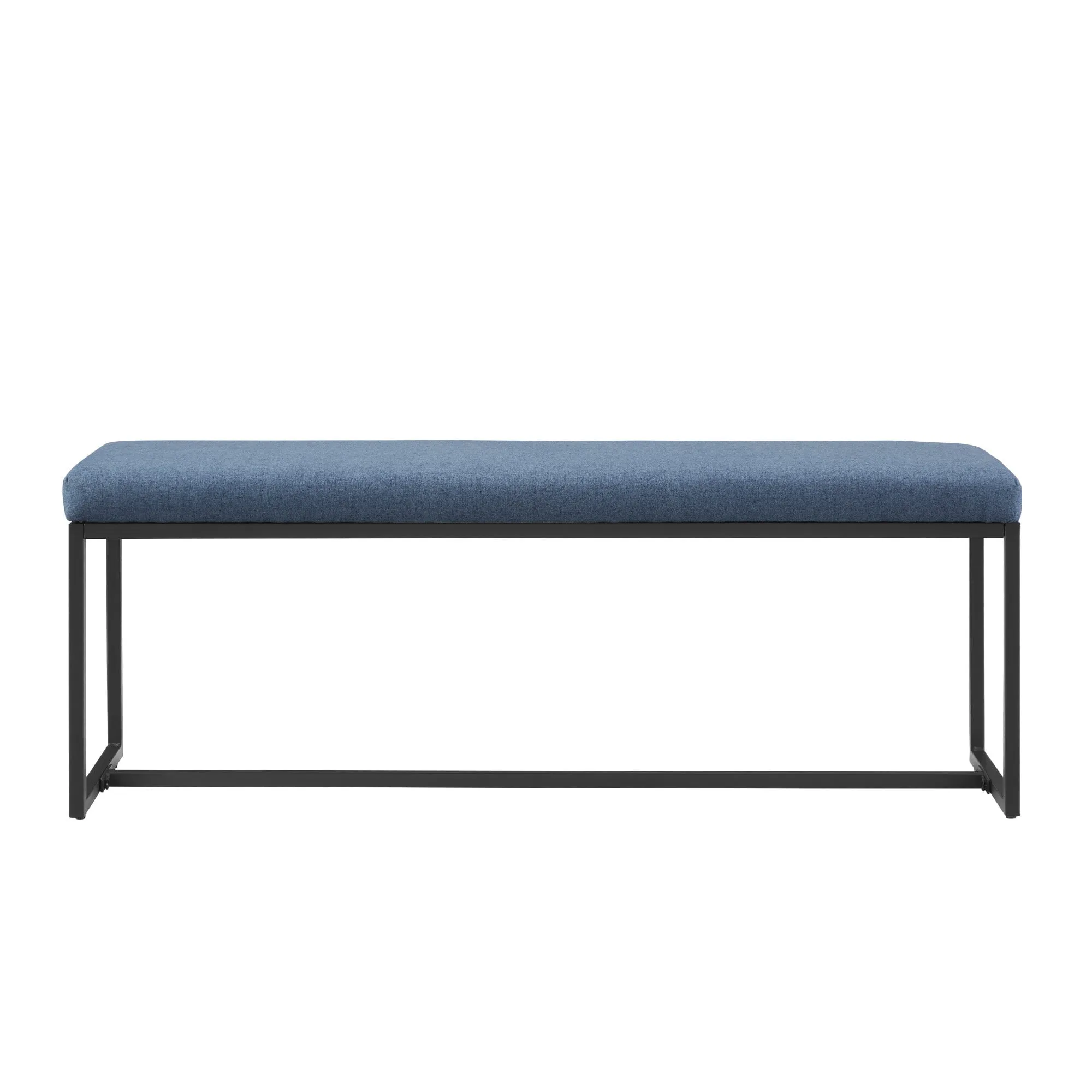 Ambrose Modern Minimalist Upholstered Fabric Entry Bench