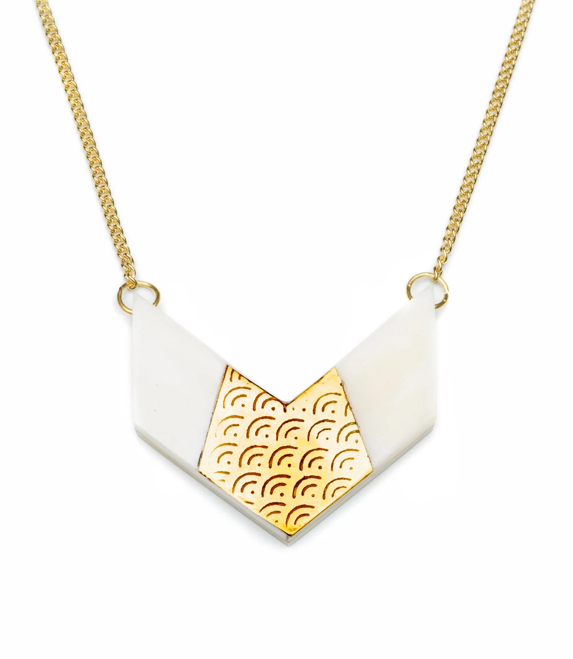 Anika Chevron Necklace