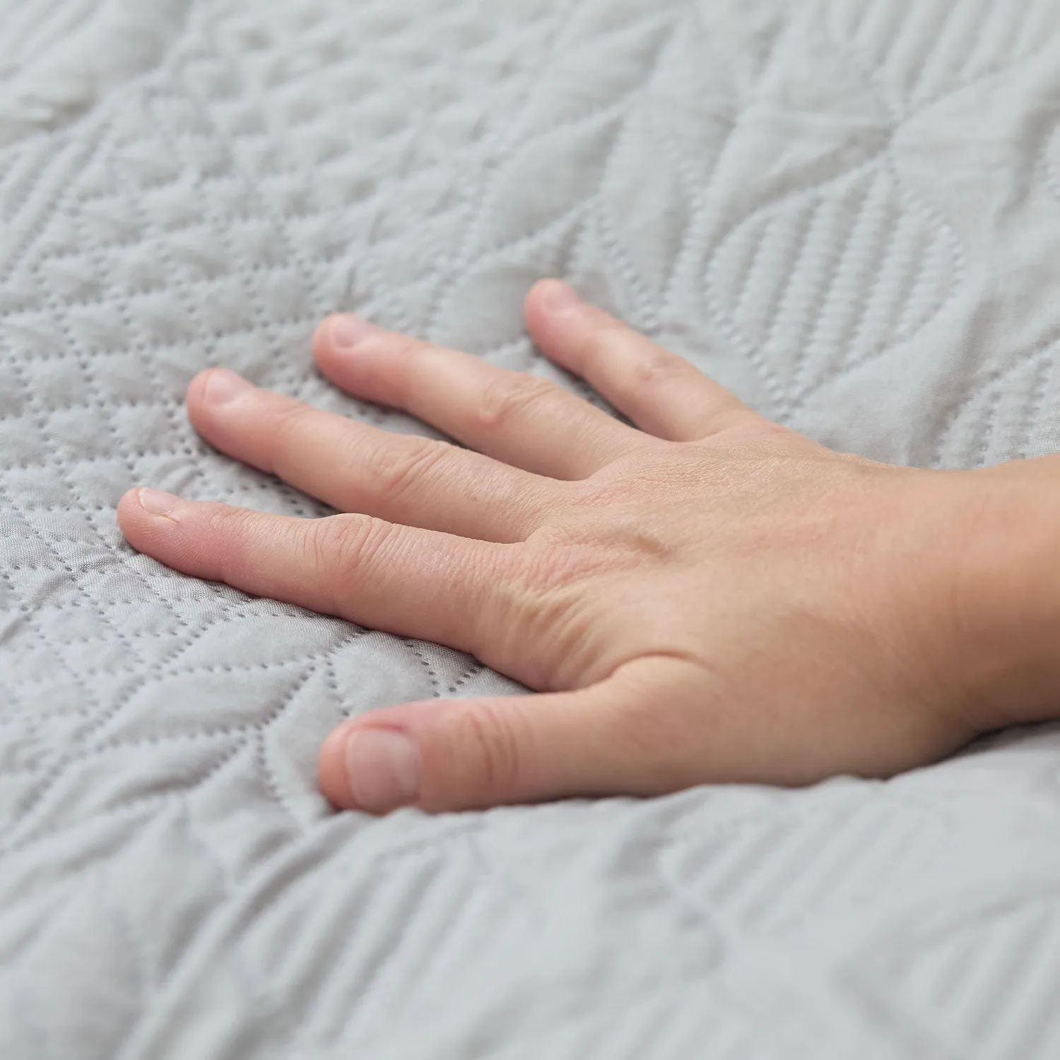 Aran Silver Bedspread