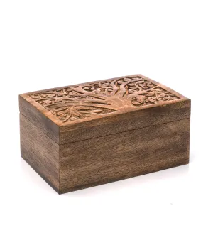 Aranyani Mango Wood Jewelry Box