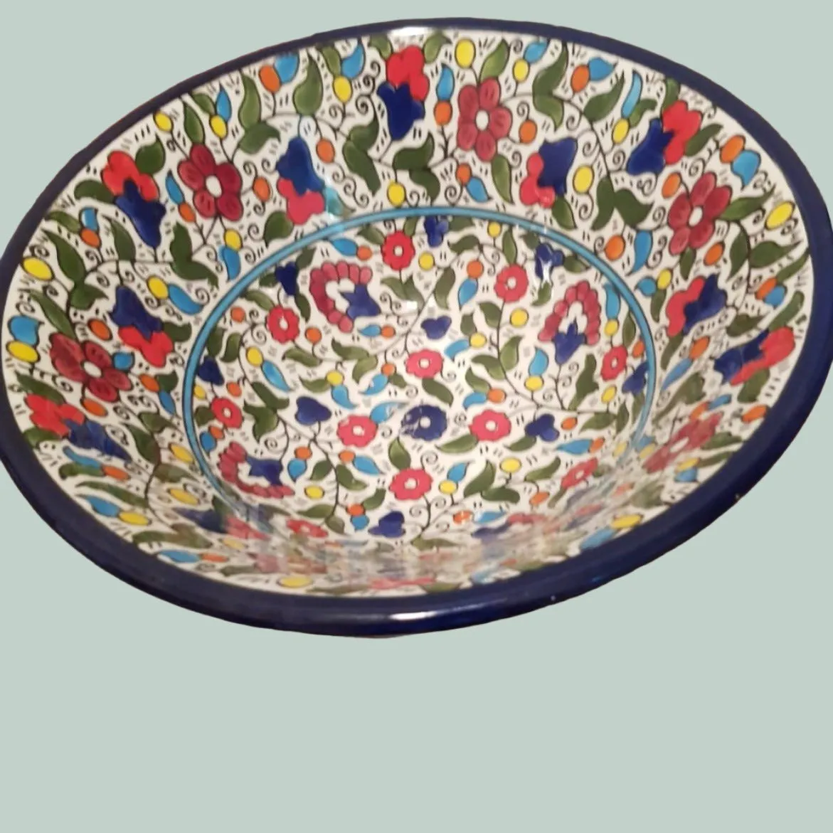 Beautiful Ceramic Bowl for serving or decoration.