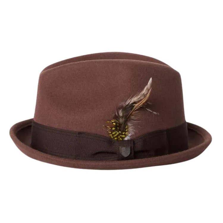 Brixton Gain Fedora - Bison