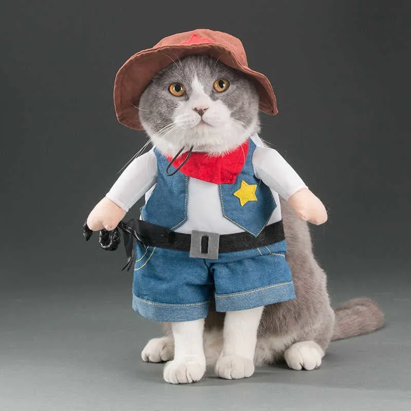 Cat Halloween’s Costumes - Stand-Up Costumes