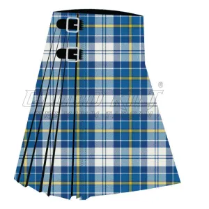 Culloden Dress Blue Tartan