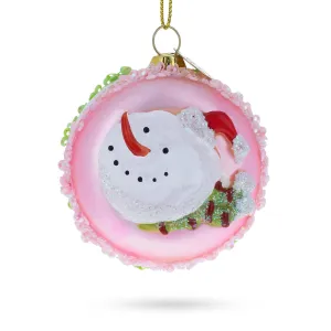 Delicious Macarons - Blown Glass Christmas Ornament