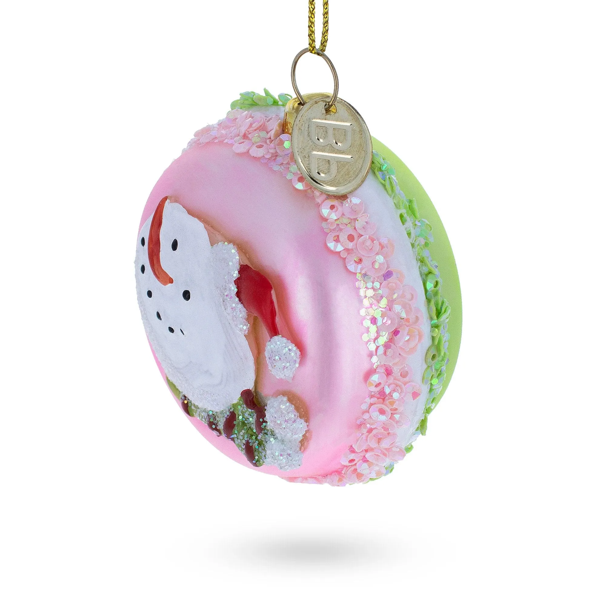 Delicious Macarons - Blown Glass Christmas Ornament