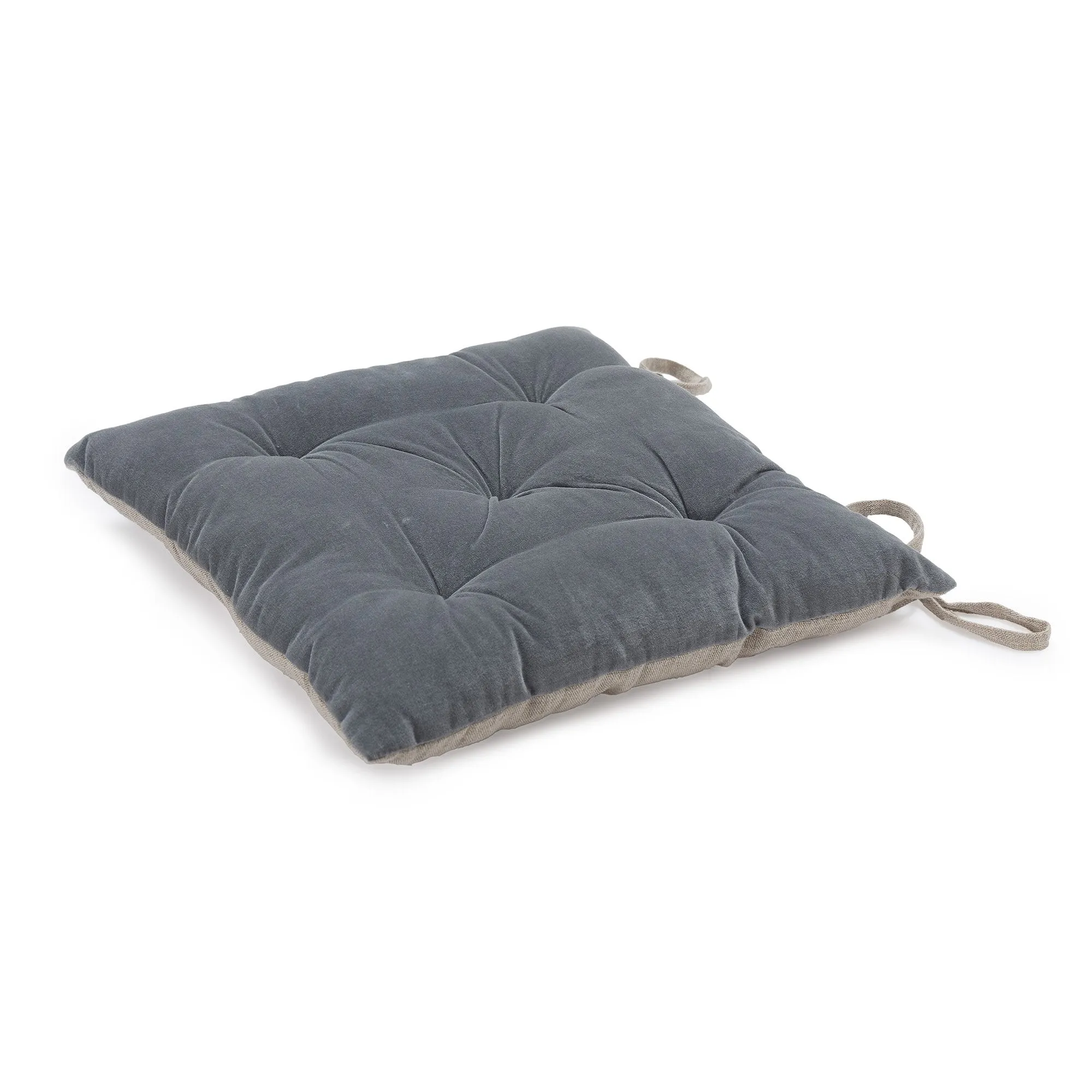 Elani Cushion [Green grey/Natural]