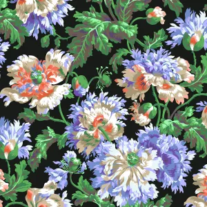 February 2024 | Garden Party - Contrast by Philip Jacobs for the Kaffe Fassett Collective