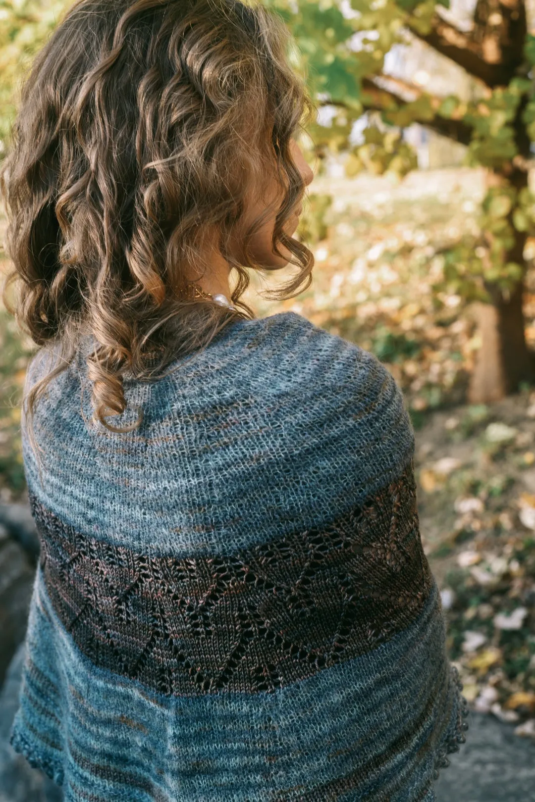 Folies Bergère Shawl | Knitting pattern with Optional Kit