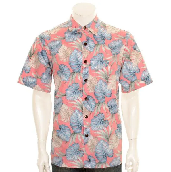 Hilo Garden Reverse Print Aloha Shirt