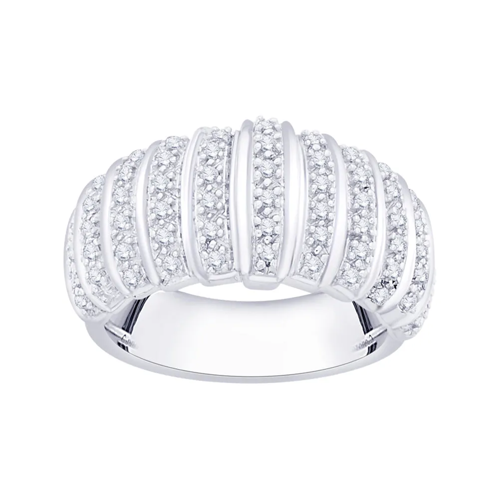 KATARINA Prong Set Diamond Fashion Ring (1/2 cttw)