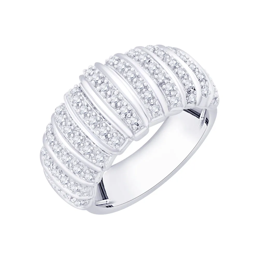 KATARINA Prong Set Diamond Fashion Ring (1/2 cttw)