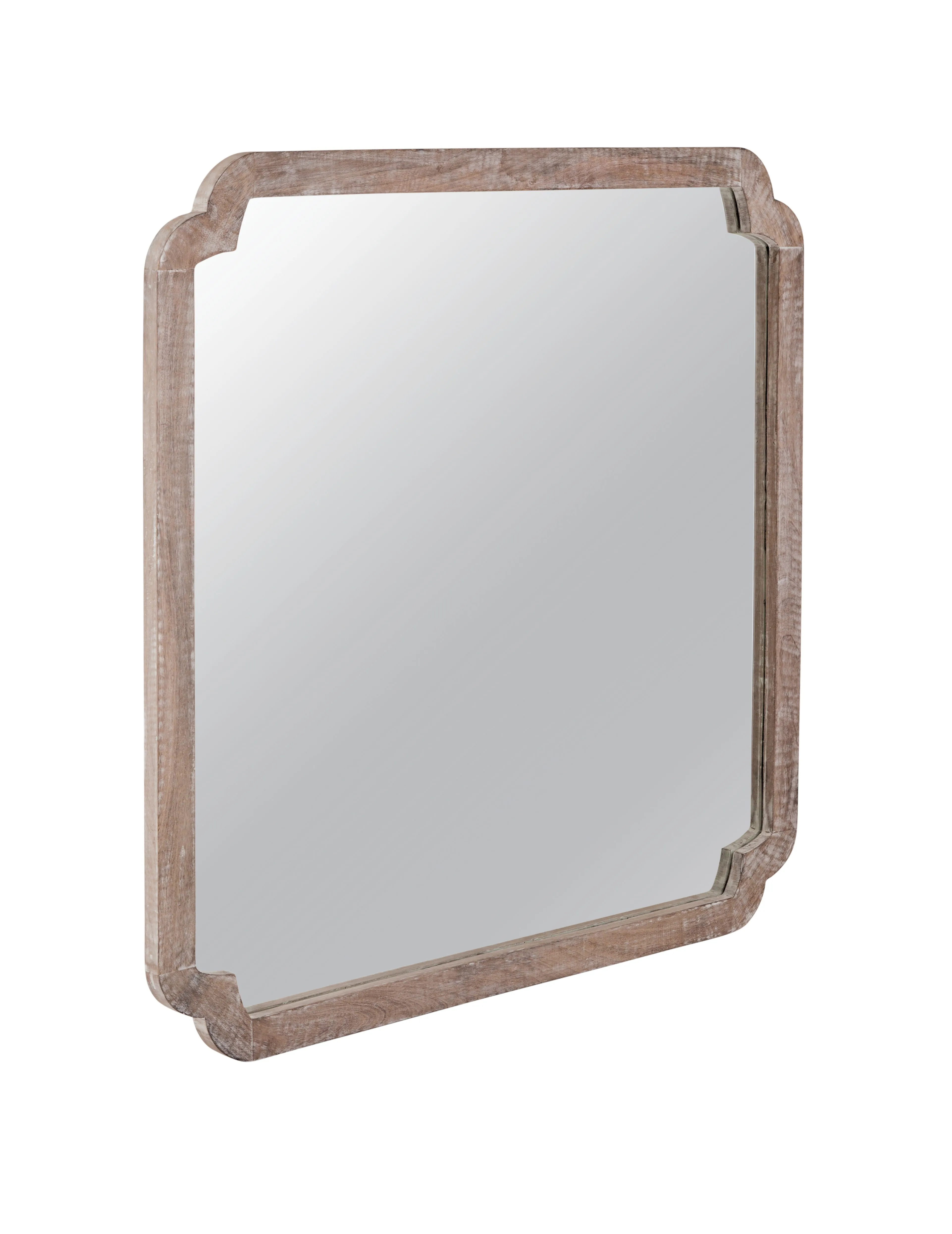 Lennox - Wall Mirror - Dark Brown