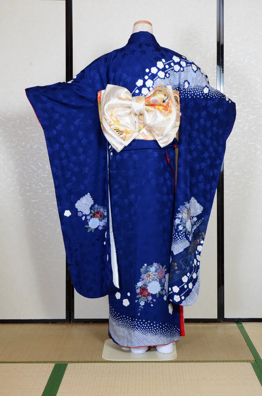 Long-sleeved kimono 6 items set / Furisode / FK#1-966