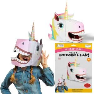 Make a 3D Full-Head Mask - Unicorn