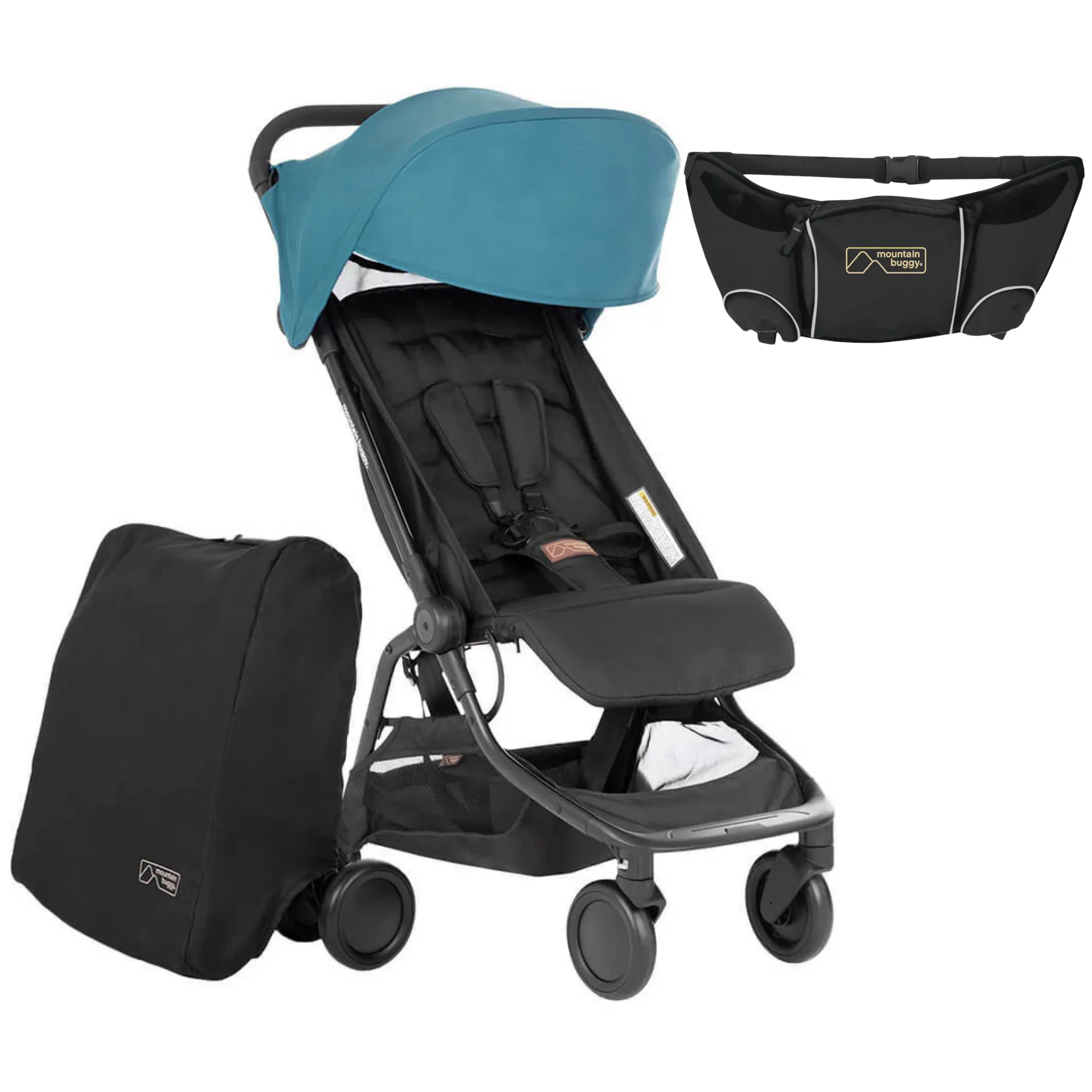 Mountain Buggy nano™ (2020 ) V3 Travel Stroller FREE Buggy Pouch