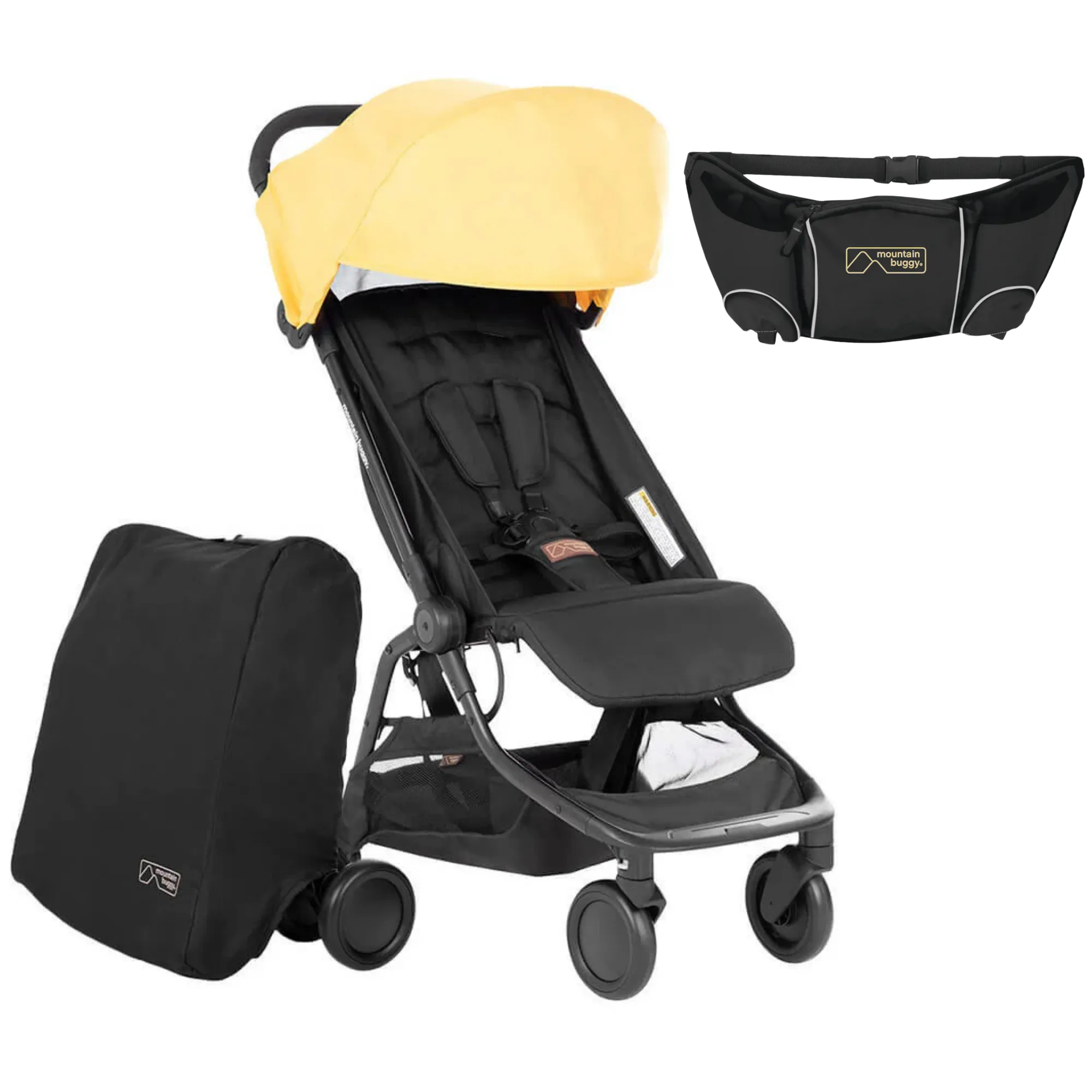 Mountain Buggy nano™ (2020 ) V3 Travel Stroller FREE Buggy Pouch