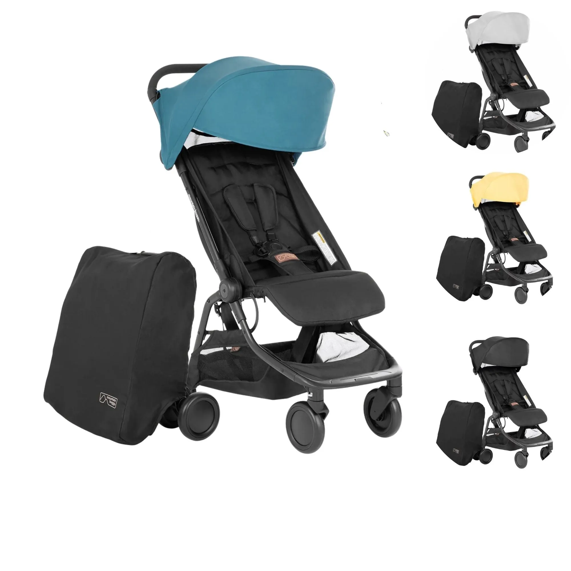 Mountain Buggy nano™ (2020 ) V3 Travel Stroller FREE Buggy Pouch