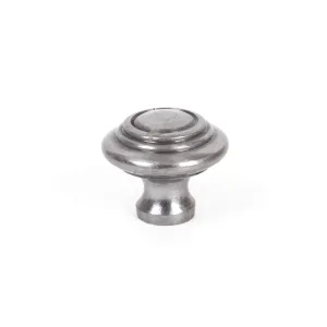 Natural Smooth Ringed Cabinet Knob - Small | From The Anvil