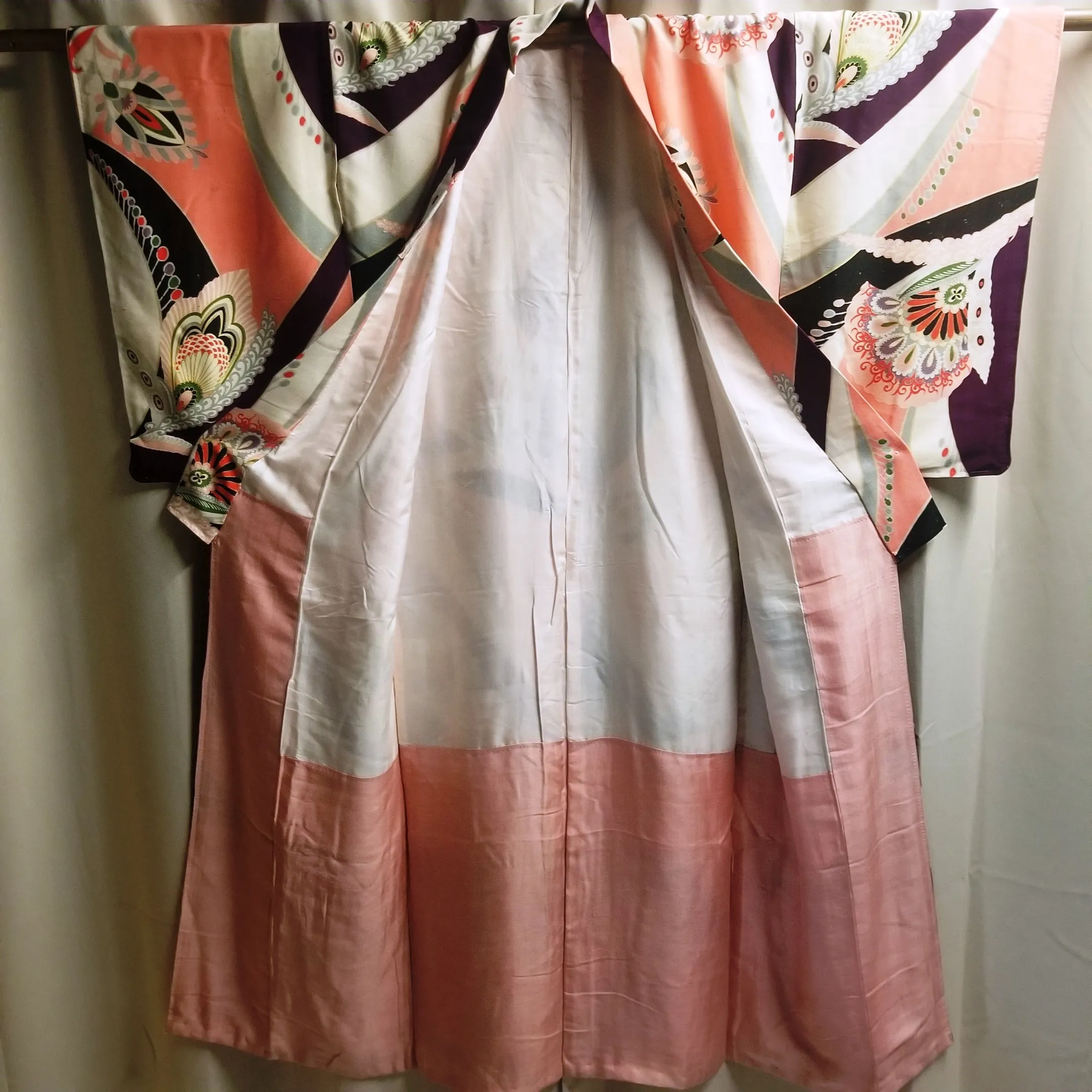 "Wild Ride" Vintage Kimono