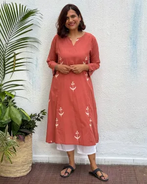 Shama Block Printed Cotton Kurti