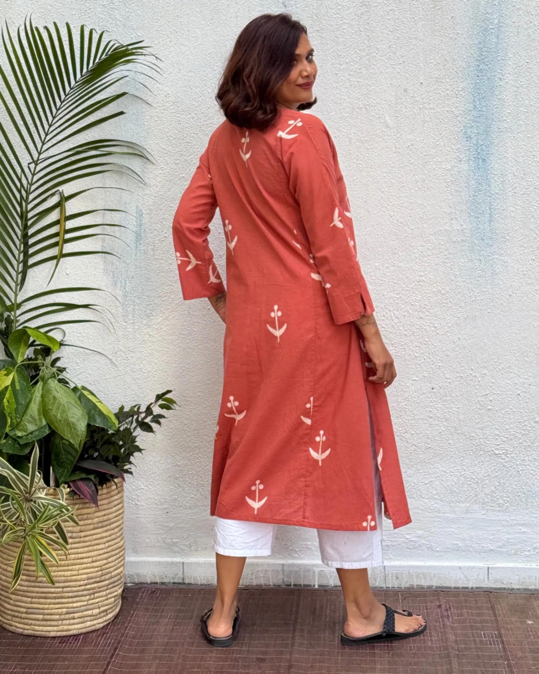 Shama Block Printed Cotton Kurti