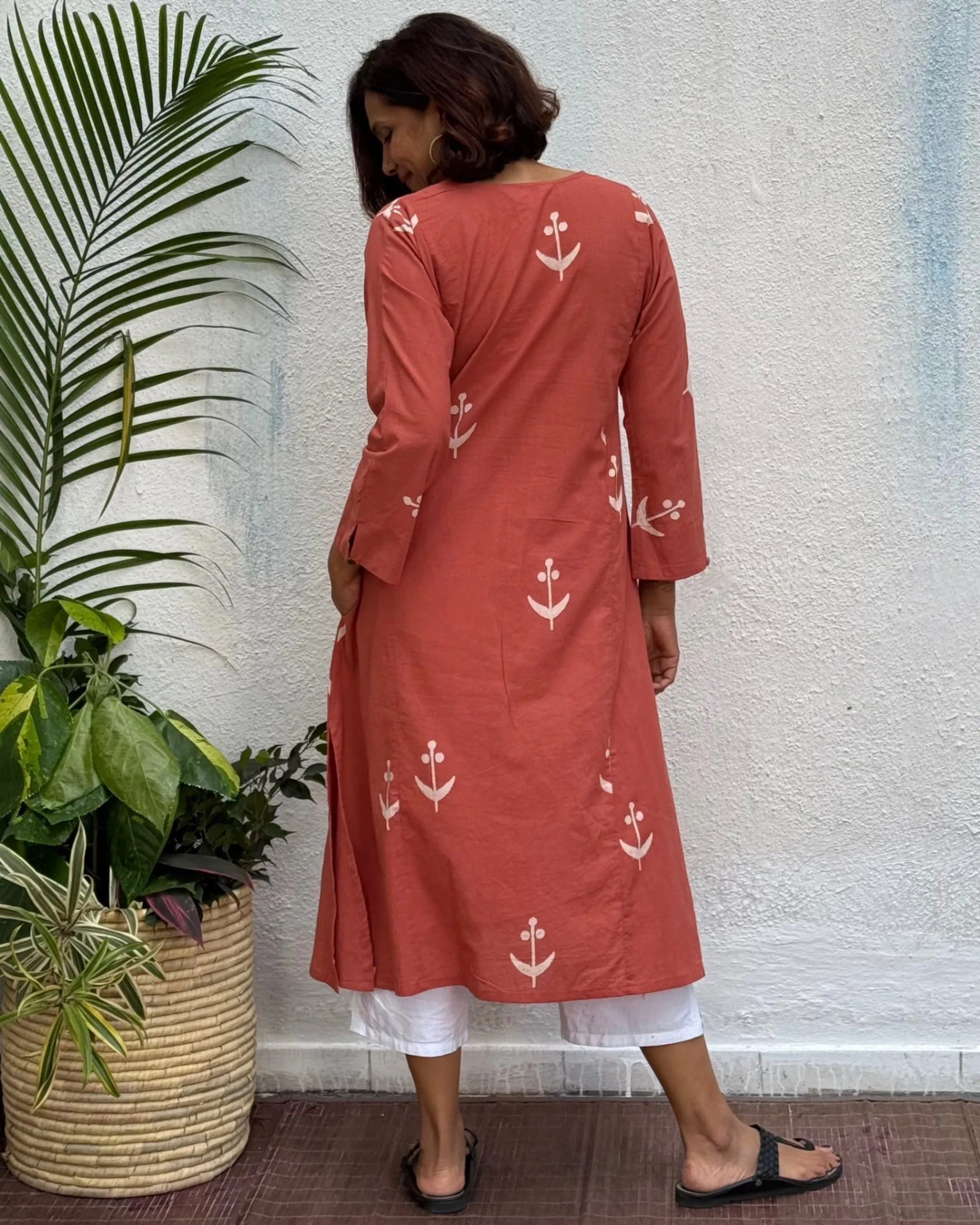 Shama Block Printed Cotton Kurti