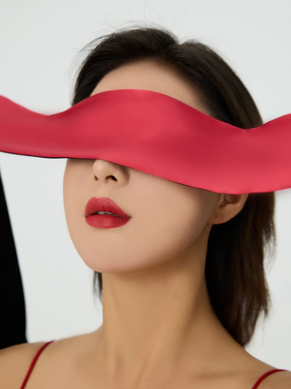 Silk Ribbon Sleep Eye Mask Blindfold