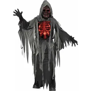 Smoldering Reaper Halloween Costume For Kids - Size Lg (12-14)