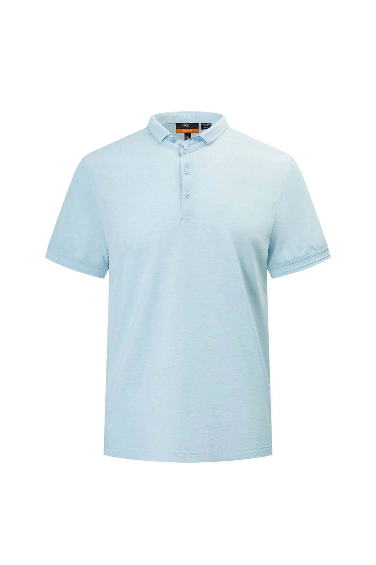 Super Light Mercerized Cotton Stand Collar Polo