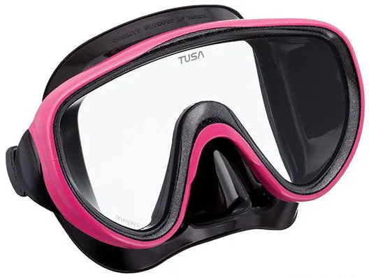 TUSA SPORT Serene Dive Mask and Snorkel Set ADULT Black Series (UC1625)