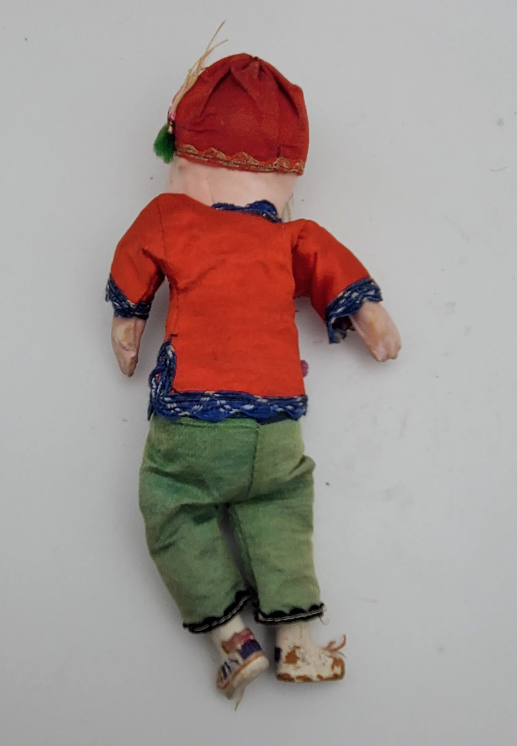 Vintage Chinese Papier Mache Doll