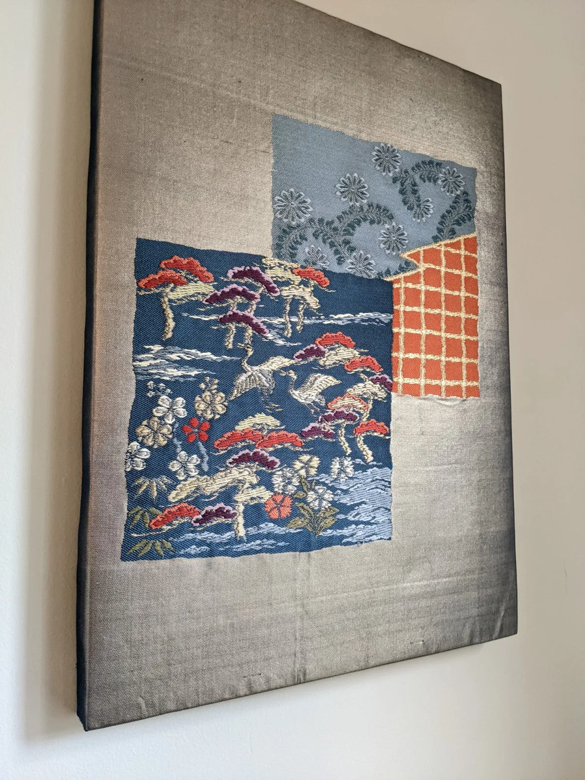 Windows to Japanese landscape obi wall art